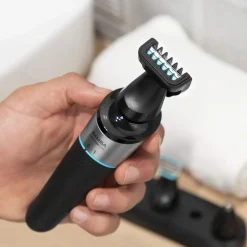 Afeitadora Cecotec Multigrooming 5 en 1 con 3 cuchillas acero inox negro
