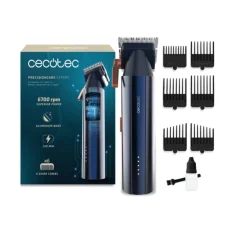 Afeitadora Cecotec PrecisionCare Expert 2 velocidades 6 peines azul