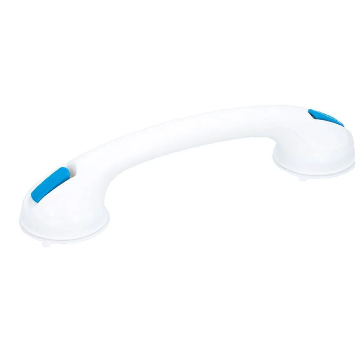 Agarre para baño Vivamore de ventosas blanco 9,5x40x8 cm