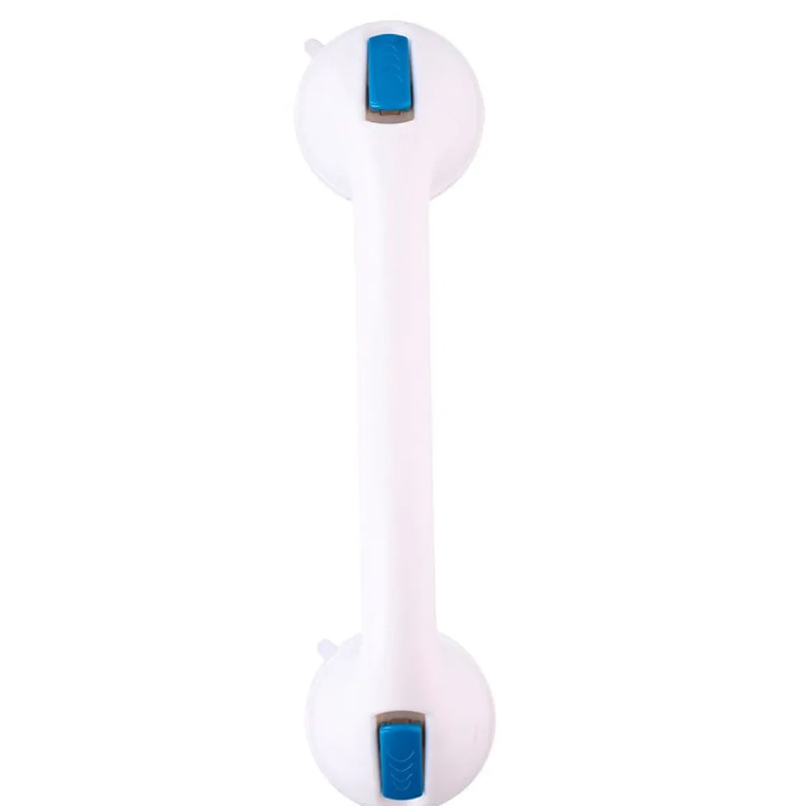 Agarre para baño Vivamore de ventosas blanco 9,5x40x8 cm