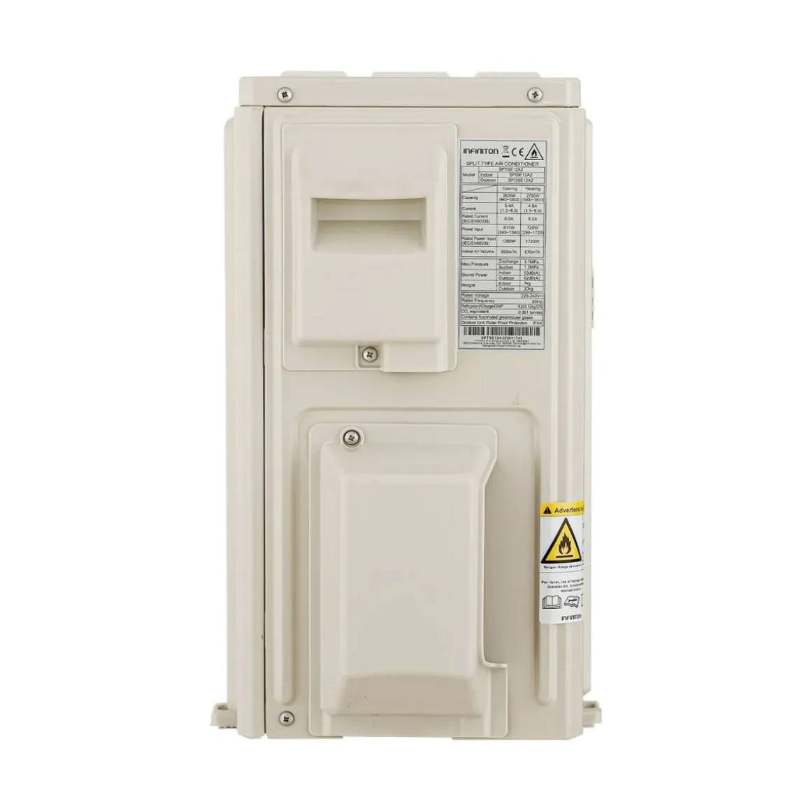 Aire acondicionado Infinition SPTSE09A2 2250 frigorías R32 Wifi A blanco
