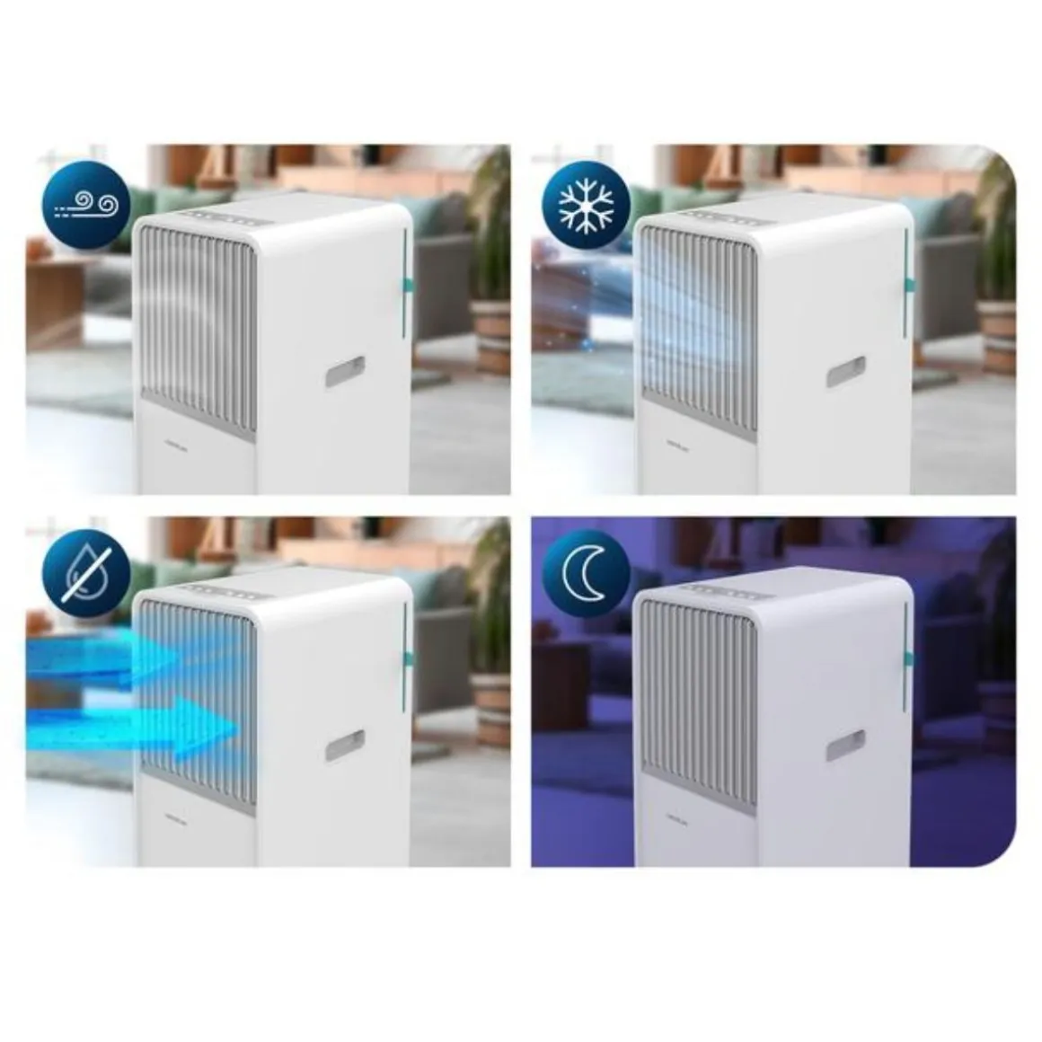 Aire acondicionado portátil Cecotec ForceClima 7150 Style 1750 frigorías