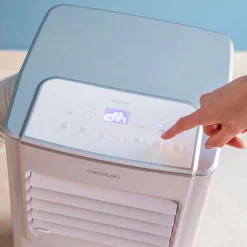 Aire acondicionado portátil Cecotec ForceClima 7100 Soundless 7000BTU 780W 4 modos 2 velocidades A blanco