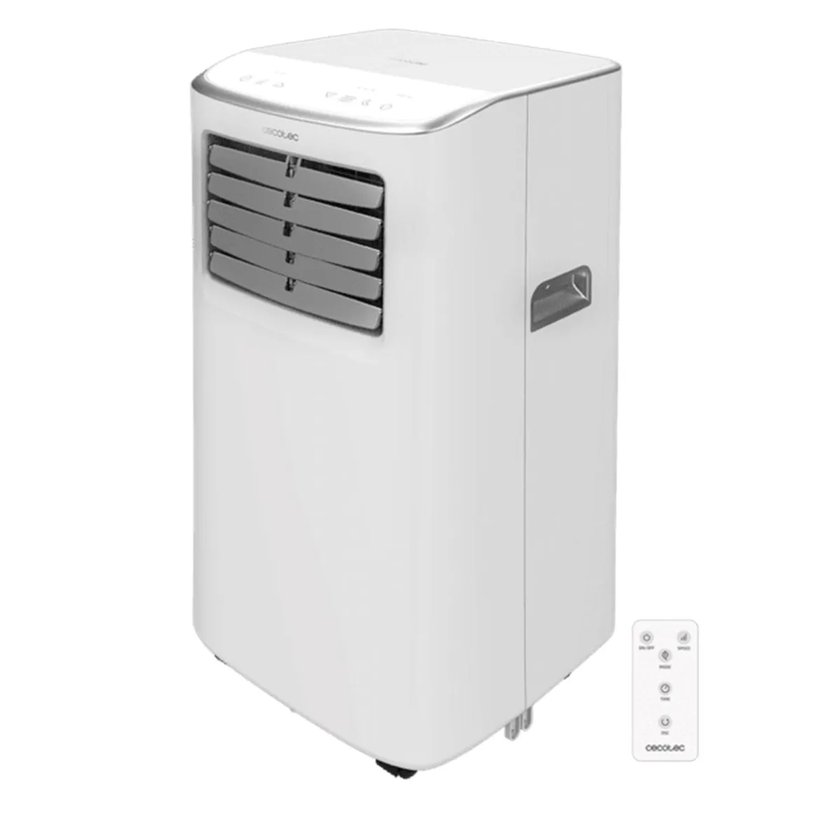 Aire acondicionado portátil Cecotec ForceClima 7400 Soundless Touch 7000BTU 4 modos 2 velocidades con ruedas A blanco