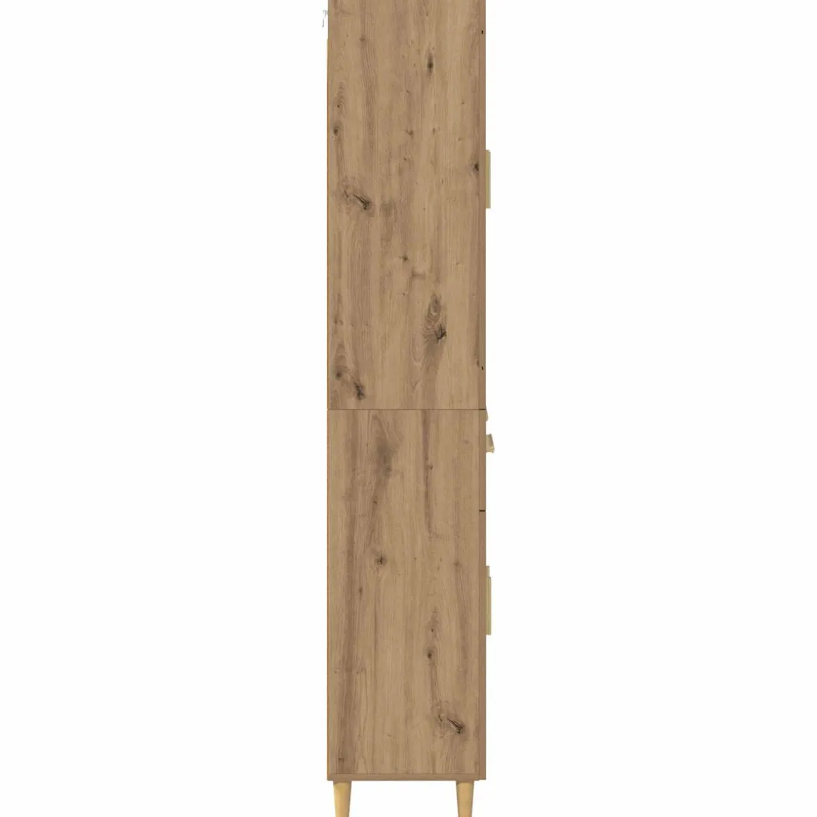 Alacena Manila 4 puertas + 2 cajones roble 180x69,5x34 cm