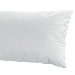 Almohada Noah de fibra tacto seda transpirable blanco