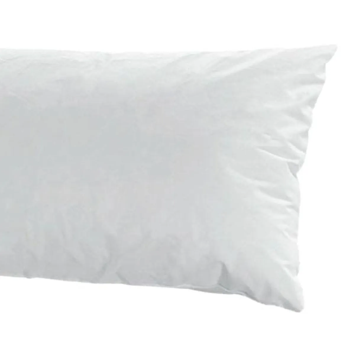 Almohada Noah de fibra tacto seda transpirable blanco