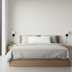 Almohada Noah visco copos y aloe vera antialérgica blanco