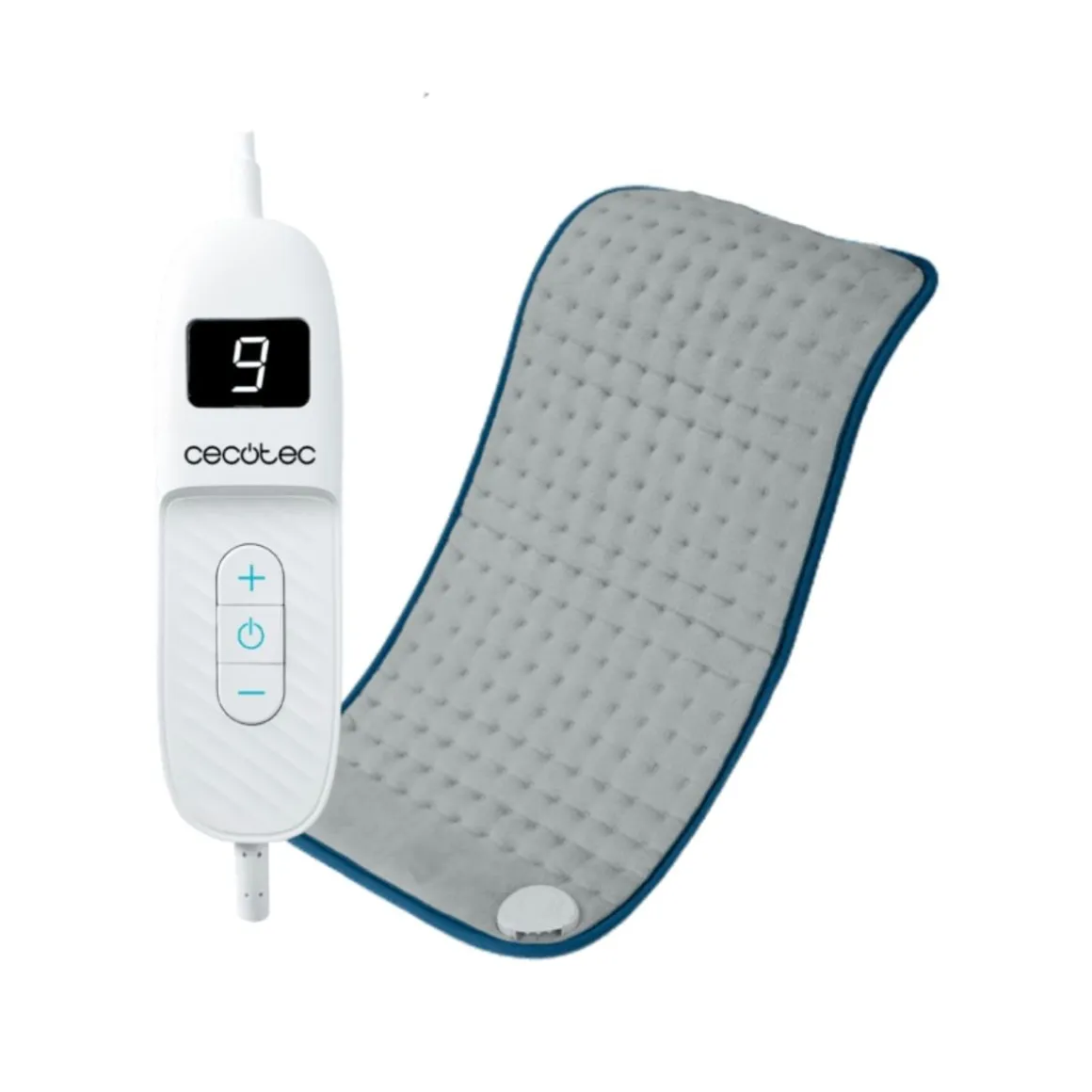 Almohadilla eléctrica Cecotec HeatConfort 6000 ThermalPad 100W 9 niveles gris