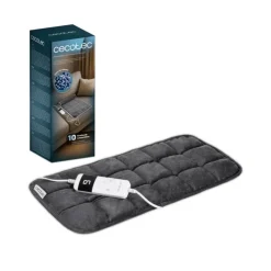 Almohadilla térmica Cecotec HeatConfort 4000 thermalPad Weighted con mando gris