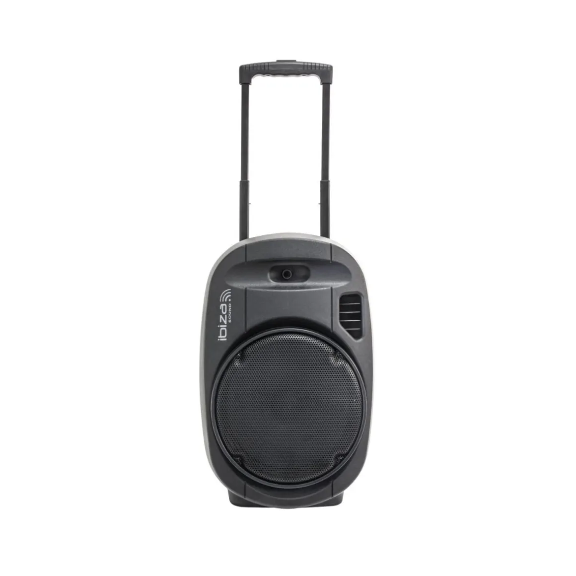 Altavoz inalámbrico Ibiza Sound Port12VHF-MKII-TWS 700W 2 micrófonos Bluetooth negro