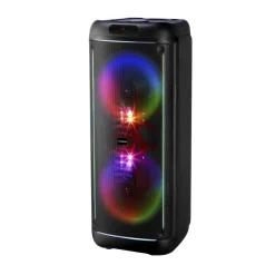 Altavoz portátil Infiniton Party EQ90 900W con luz LED bluetooth negro 101 cm