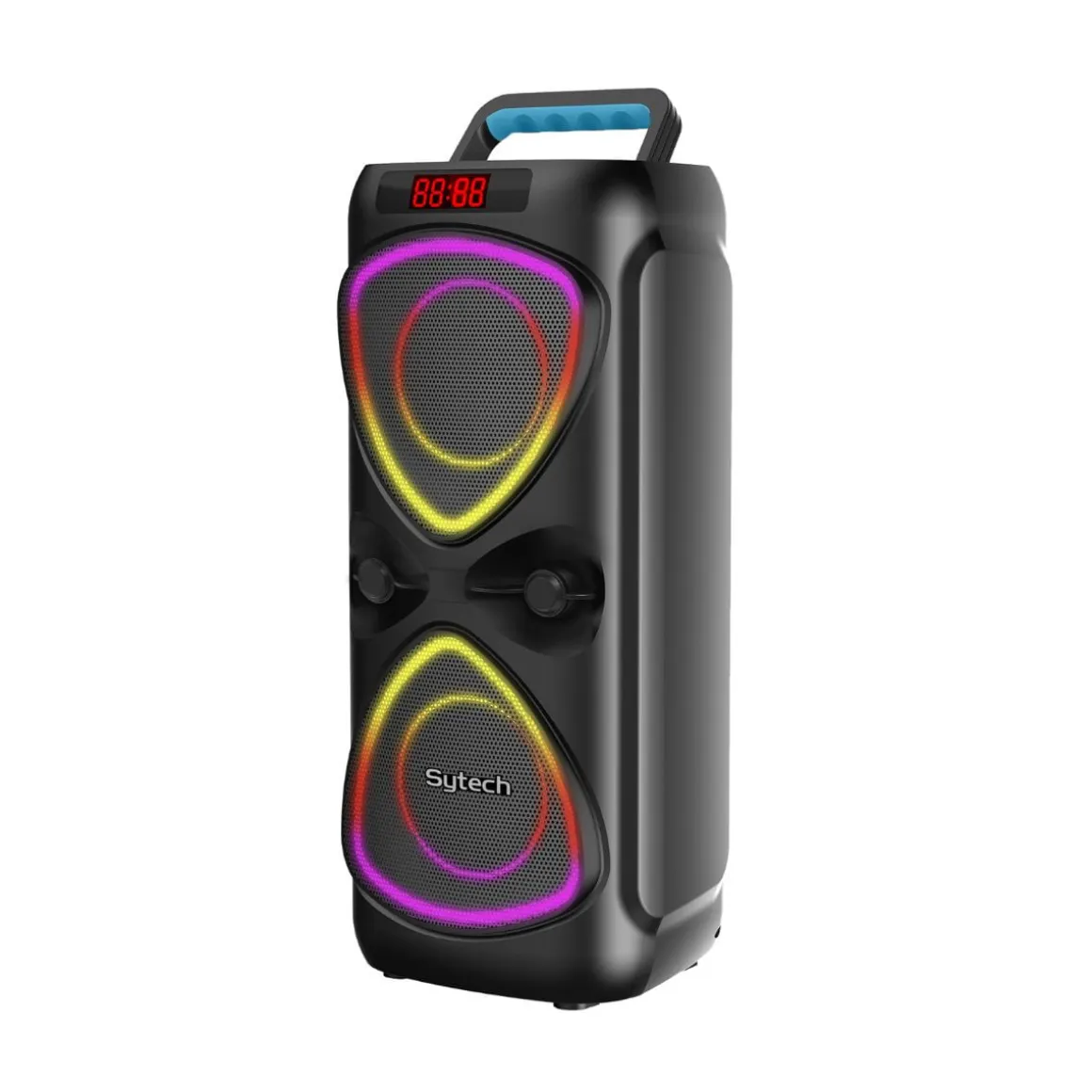 Altavoz portátil Sytech Rimix 230 60W Bluetooth V5.3 con mando negro