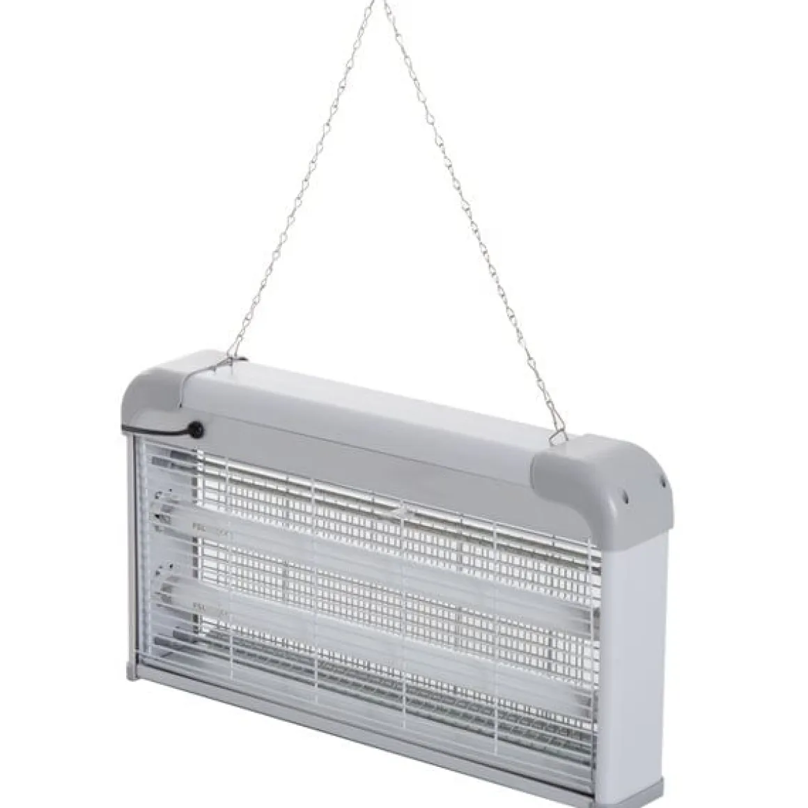 Antimosquitos Outsunny eléctrico luz UV gris 26,5x48,5x8,5 cm