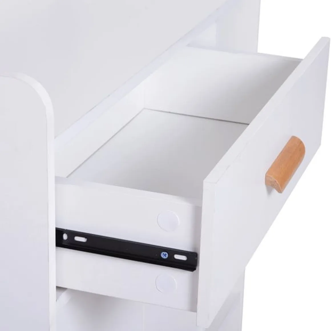 Aparador Buffet multiusos blanco 80x29,5x96 cm