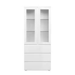 Aparador Ciudad del Cabo 2 puertas blanco 191x80x40 cm