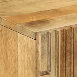 Aparador Collarejo armario + cajón natural 100x60x33 cm