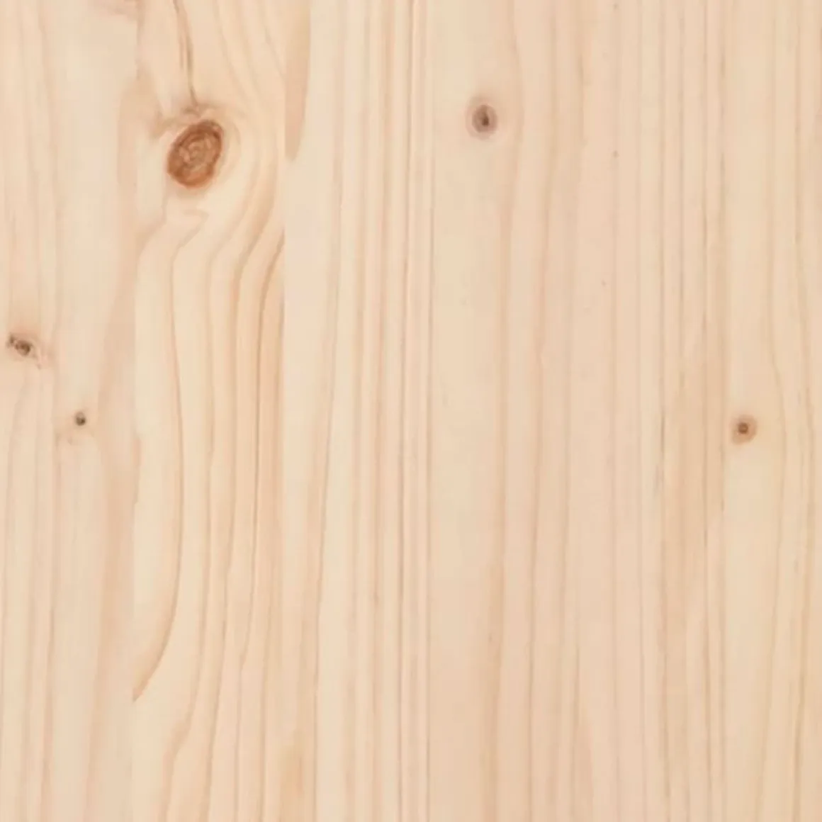 Aparador de madera 2 puertas 3 cajones natural 75x111x34 cm
