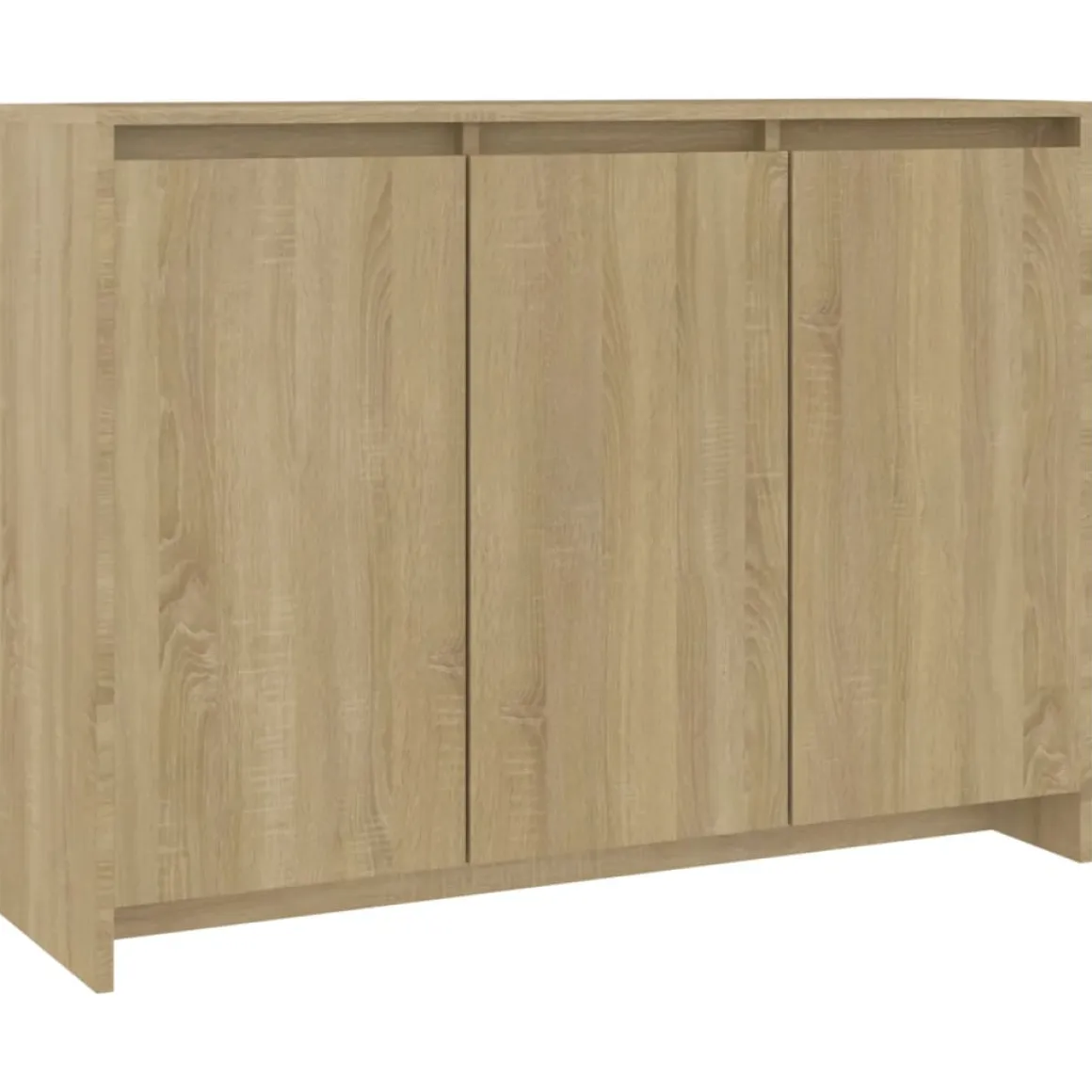 Aparador Elena 3 puertas 6 compartimentos 75x102x33 cm