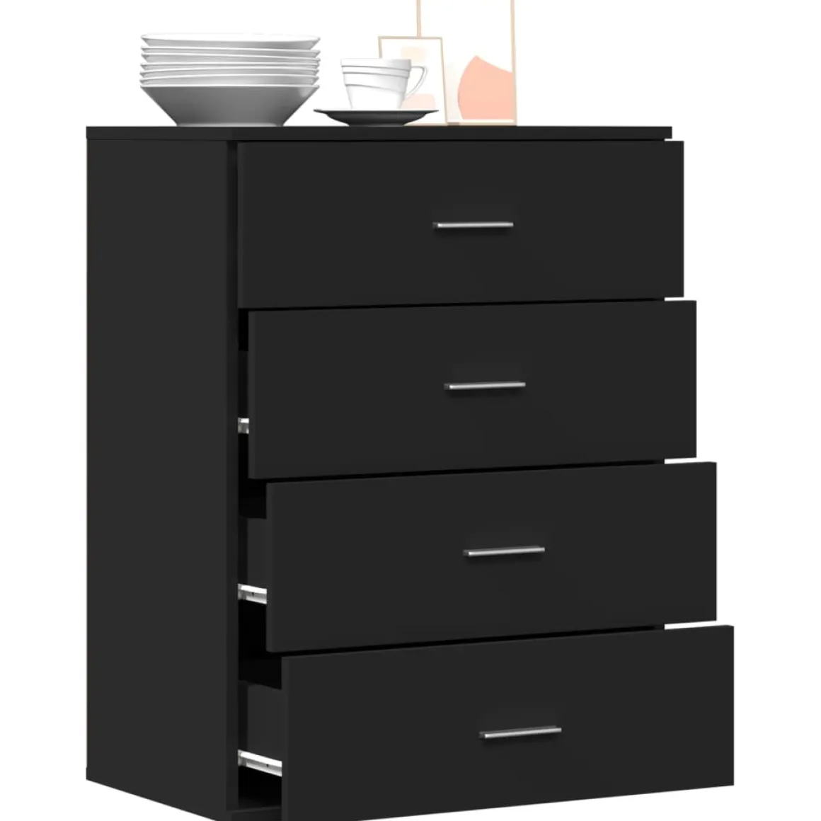 Aparador Eliss 4 cajones 80x60x39 cm