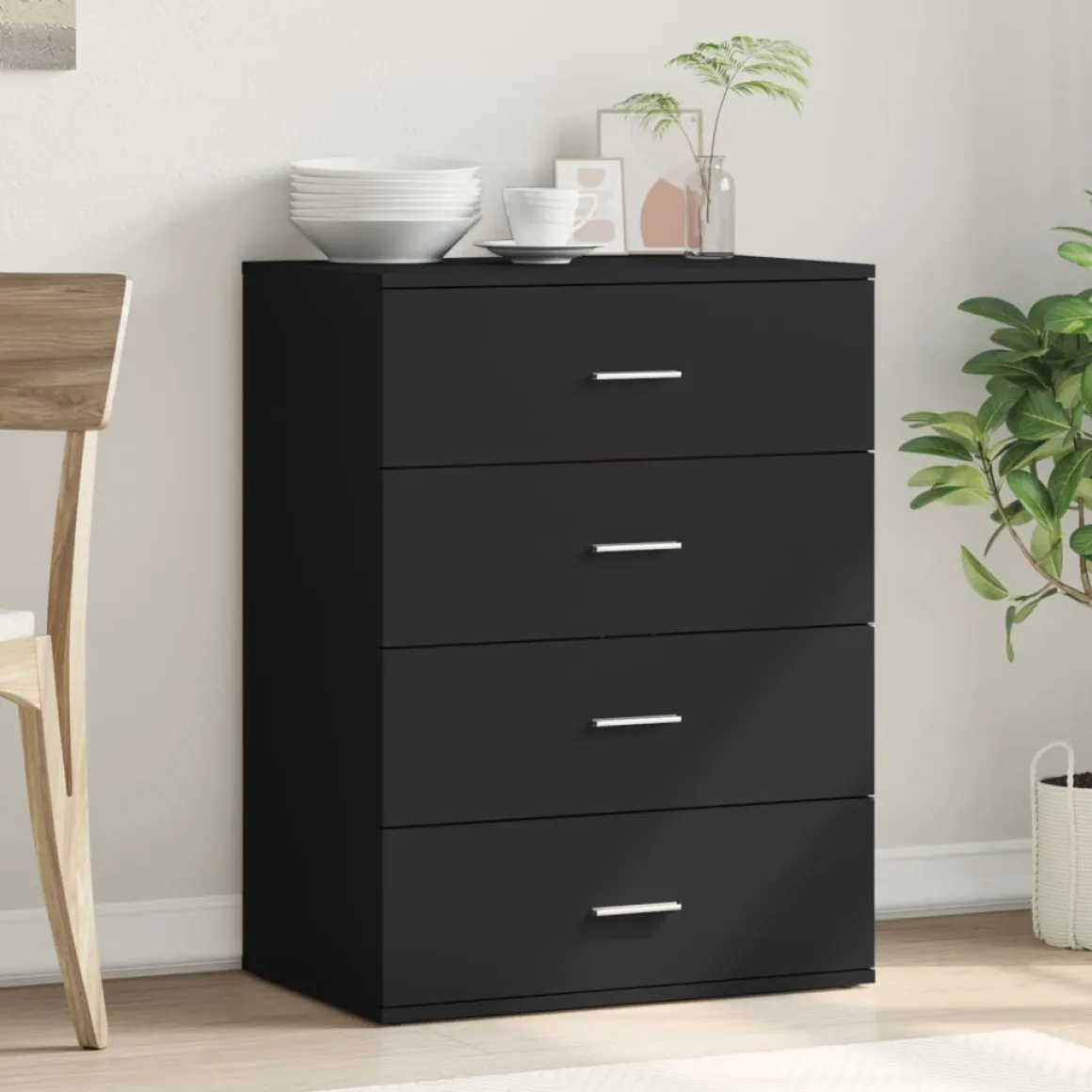 Aparador Eliss 4 cajones 80x60x39 cm