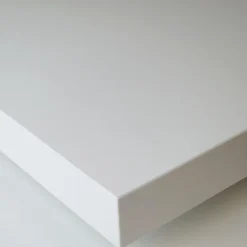 Aparador Kroma con zapatero y chimenea derecha blanco 145x167,2x35 cm