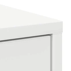 Aparador Levante 2 cajones + 2 puertas blanco 76x80x34 cm