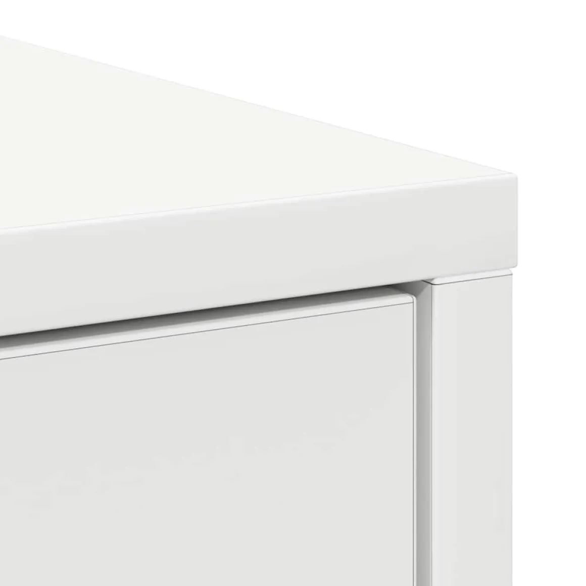 Aparador Levante 2 cajones + 2 puertas blanco 76x80x34 cm
