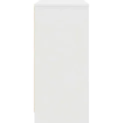Aparador Ludia 3 puertas blanco 76x85x34 cm