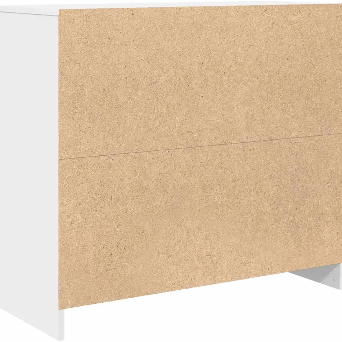 Aparador Ludia 3 puertas blanco 76x85x34 cm
