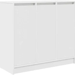 Aparador Ludia 3 puertas blanco 76x85x34 cm