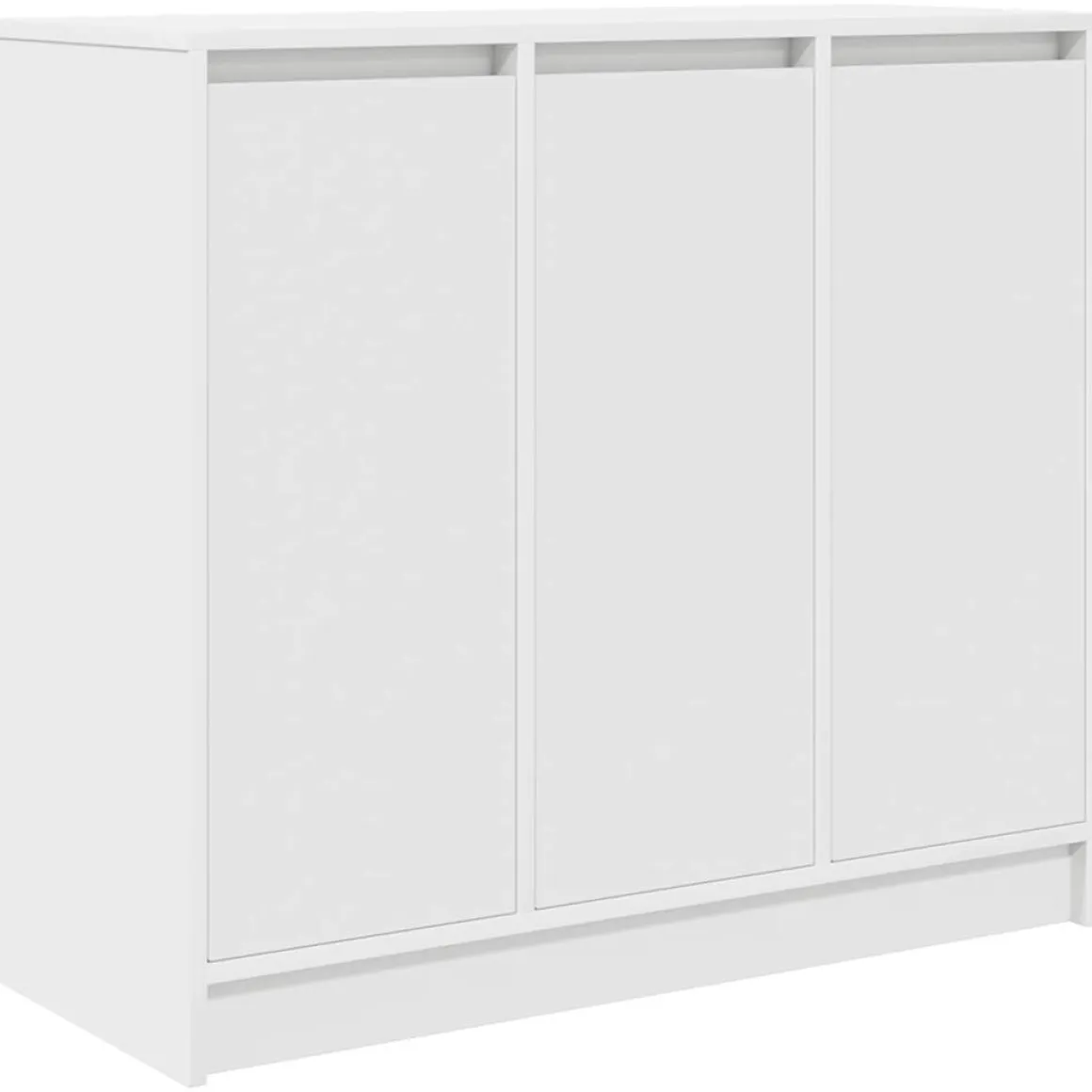 Aparador Ludia 3 puertas blanco 76x85x34 cm