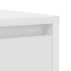 Aparador Ludia 3 puertas blanco 76x85x34 cm