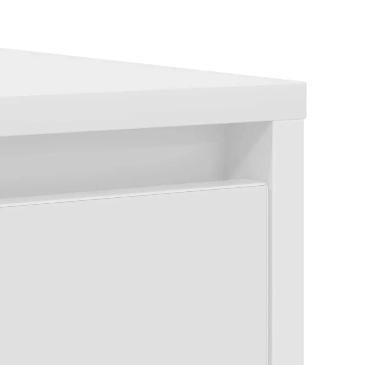 Aparador Ludia 3 puertas blanco 76x85x34 cm