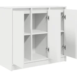 Aparador Ludia 3 puertas blanco 76x85x34 cm