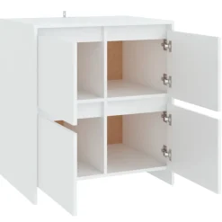 Aparador Marcela 4 puertas blanco 75x70x41 cm