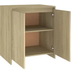Aparador Margot 2 puertas + 2 estantes 75x70x41 cm