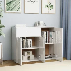 Aparador Miyama 3 puertas + 1 cajón 70x88x30 cm