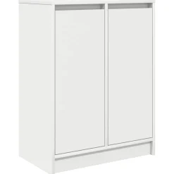 Aparador Nube 2 puertas blanco 76x57x34 cm