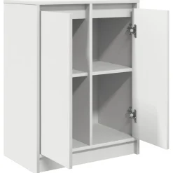 Aparador Nube 2 puertas blanco 76x57x34 cm