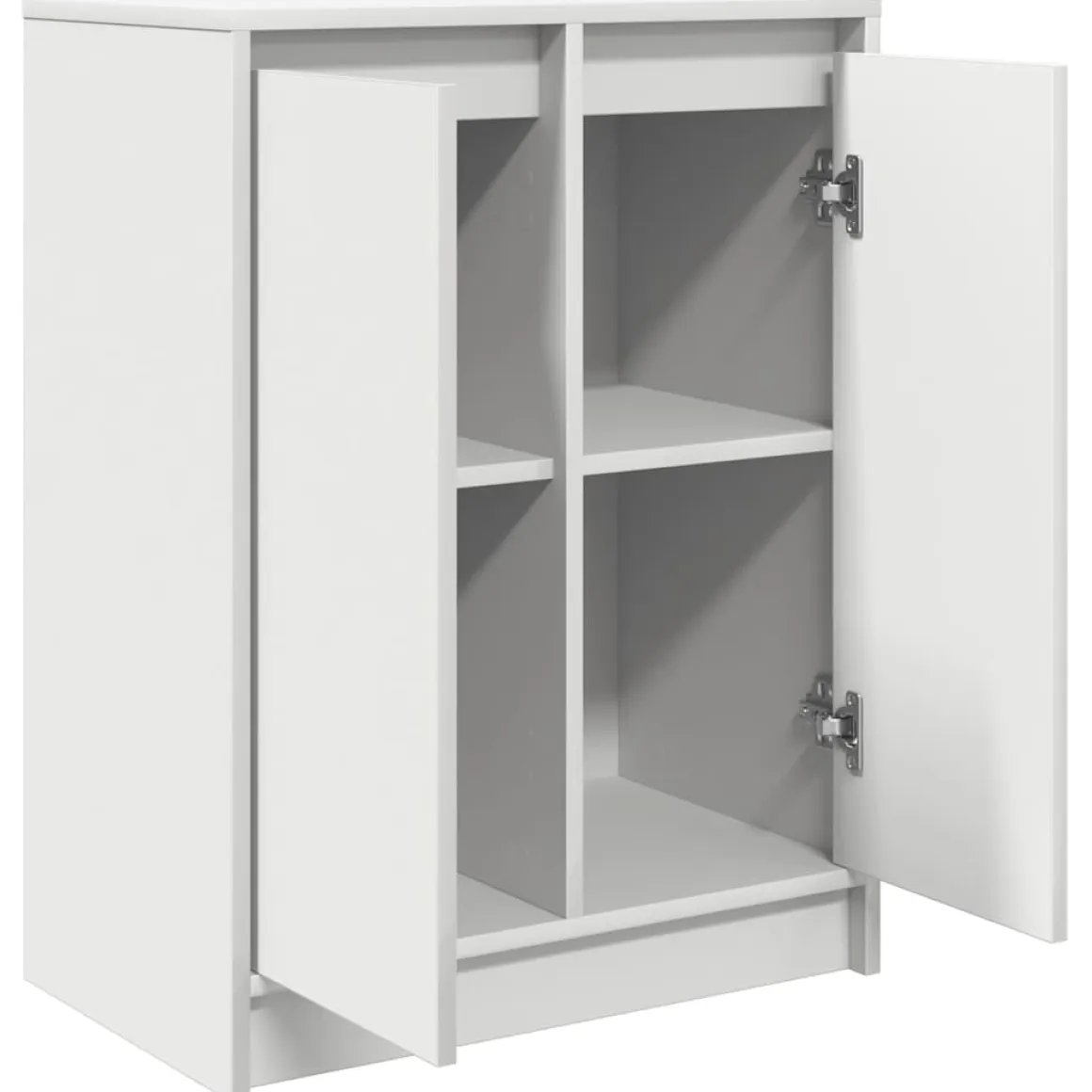 Aparador Nube 2 puertas blanco 76x57x34 cm
