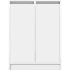Aparador Nube 2 puertas blanco 76x57x34 cm