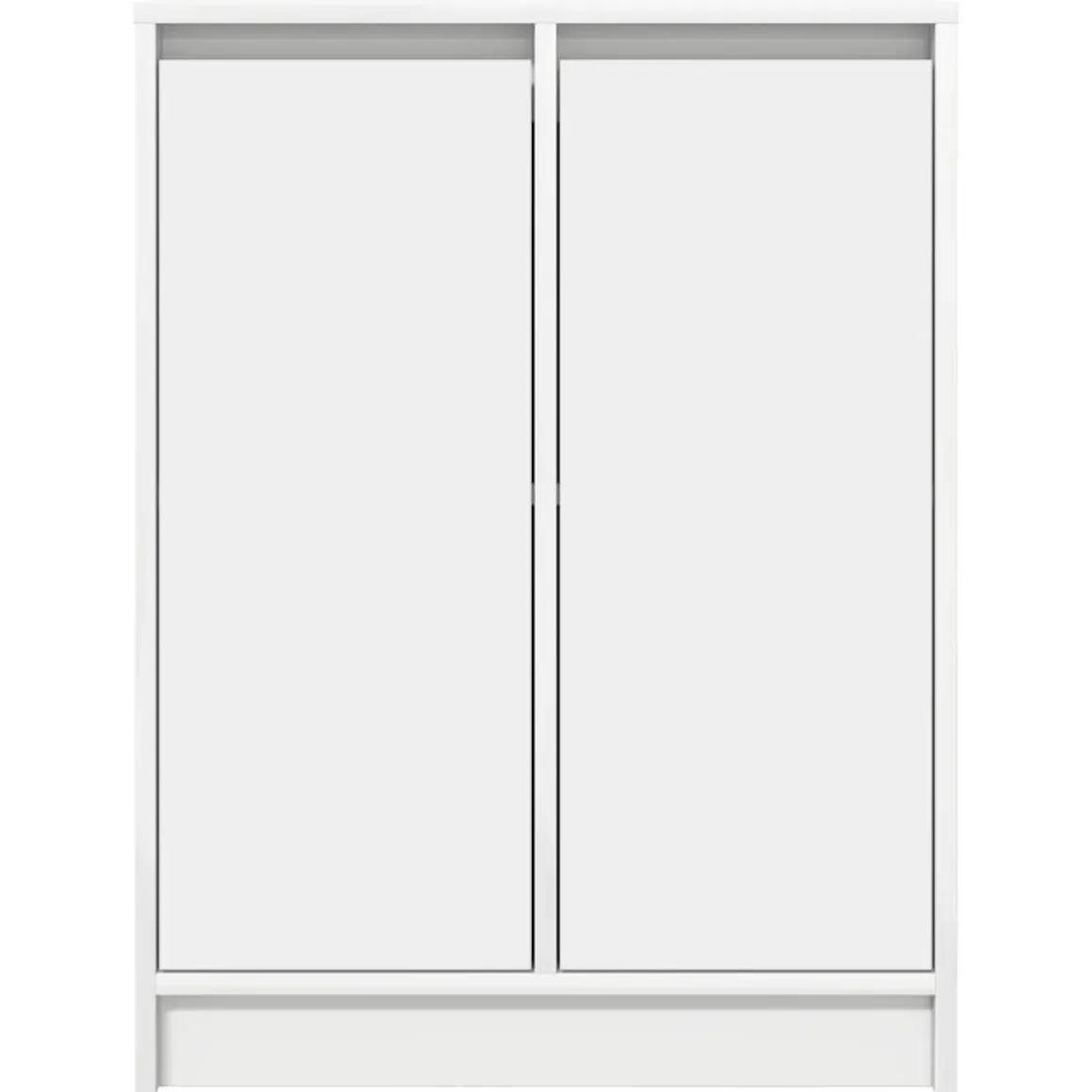 Aparador Nube 2 puertas blanco 76x57x34 cm