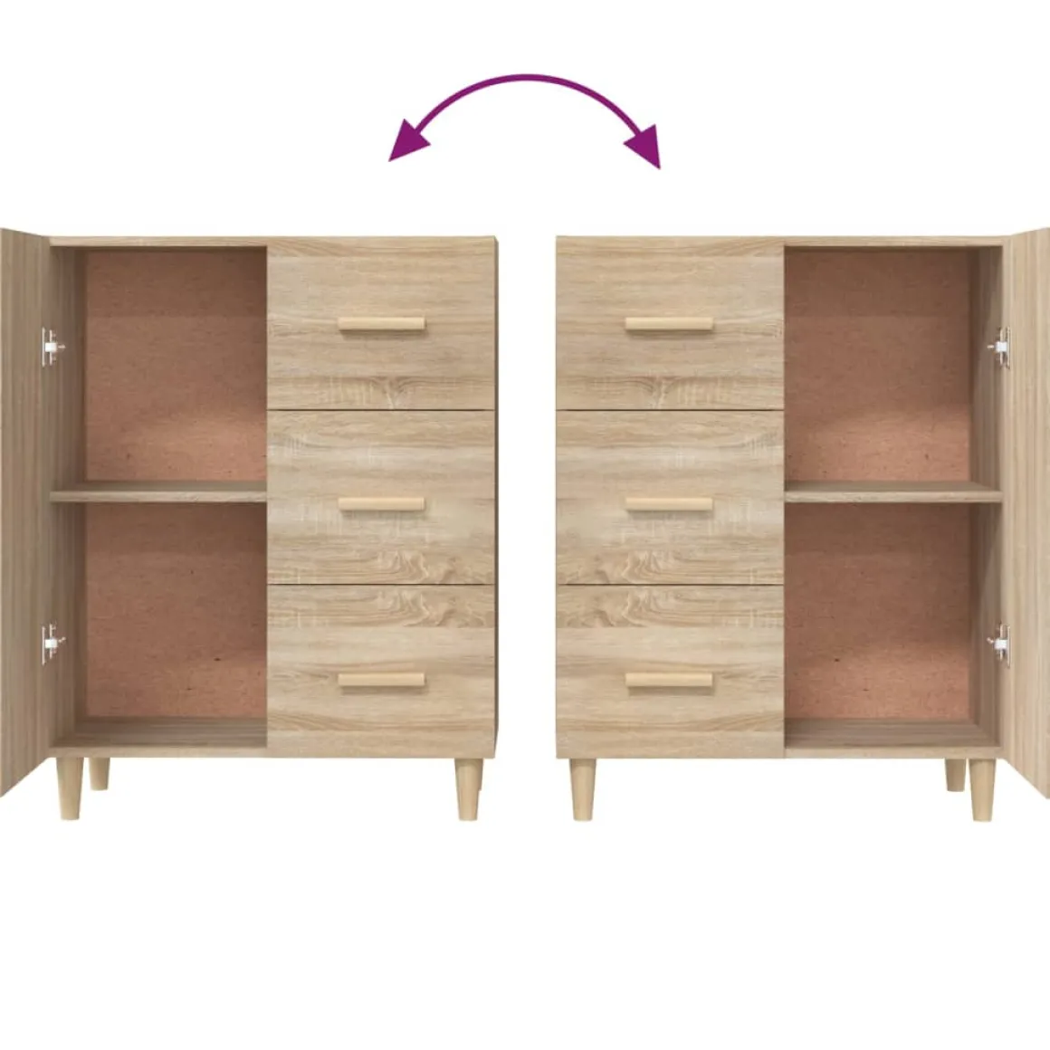 Aparador Prime 90x69,5x34 cm