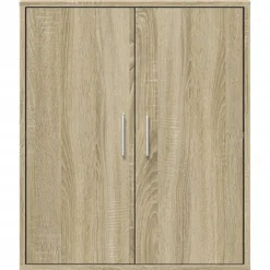 Aparador Rimma doble puerta con estante 70x60x31 cm
