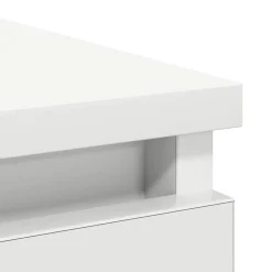 Aparador Rizo puerta + 4 cajones blanco 84x71x35 cm