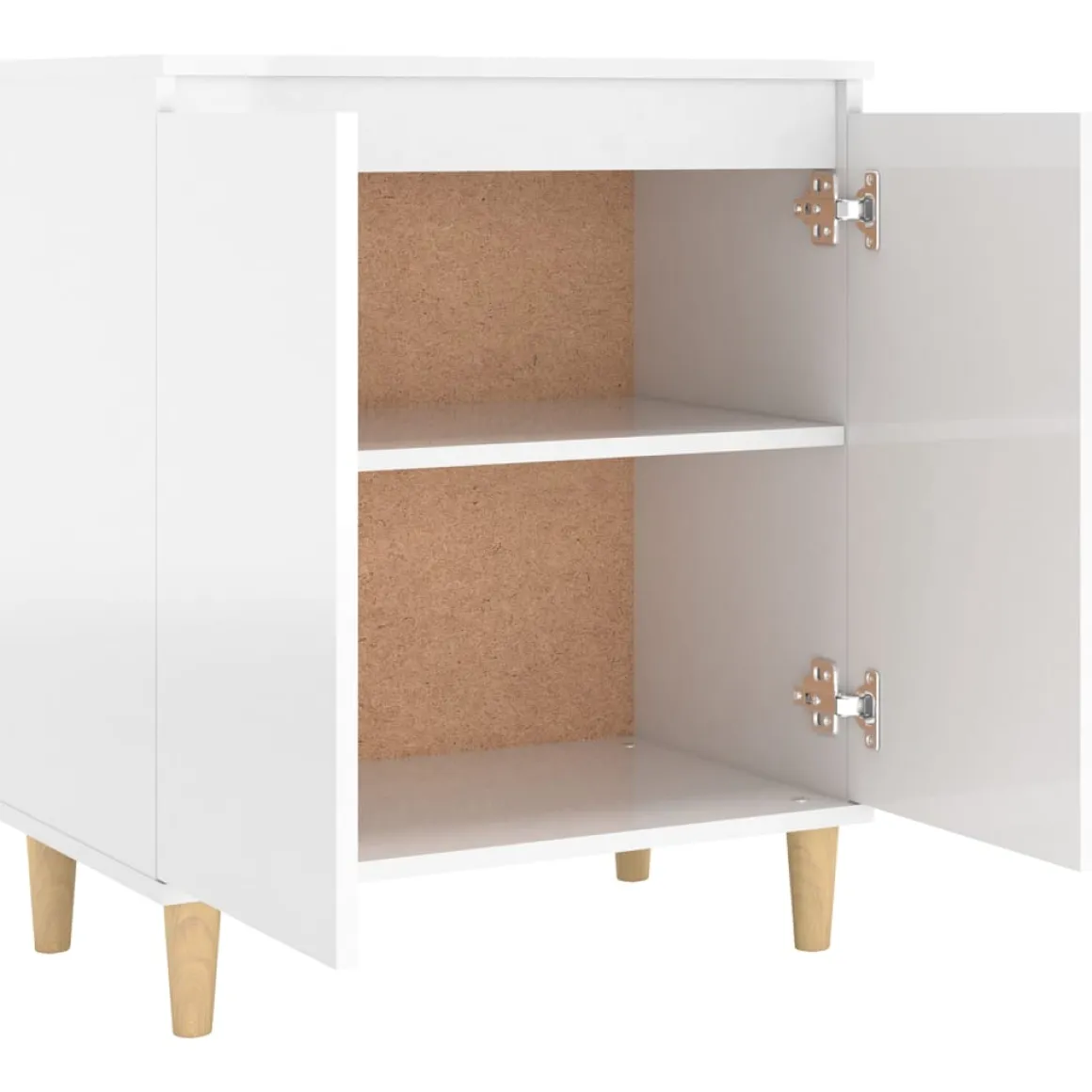 Aparador Río 2 puertas patas madera 70x60x35 cm