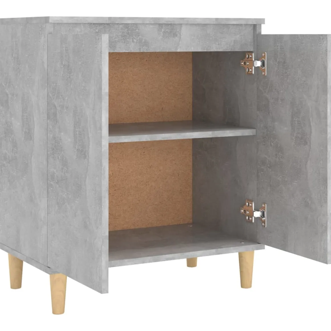 Aparador Río 2 puertas patas madera 70x60x35 cm