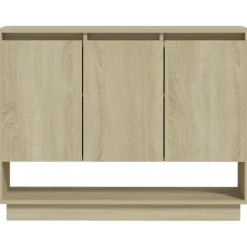Aparador Roma 3 puertas + estante 75x97x31 cm