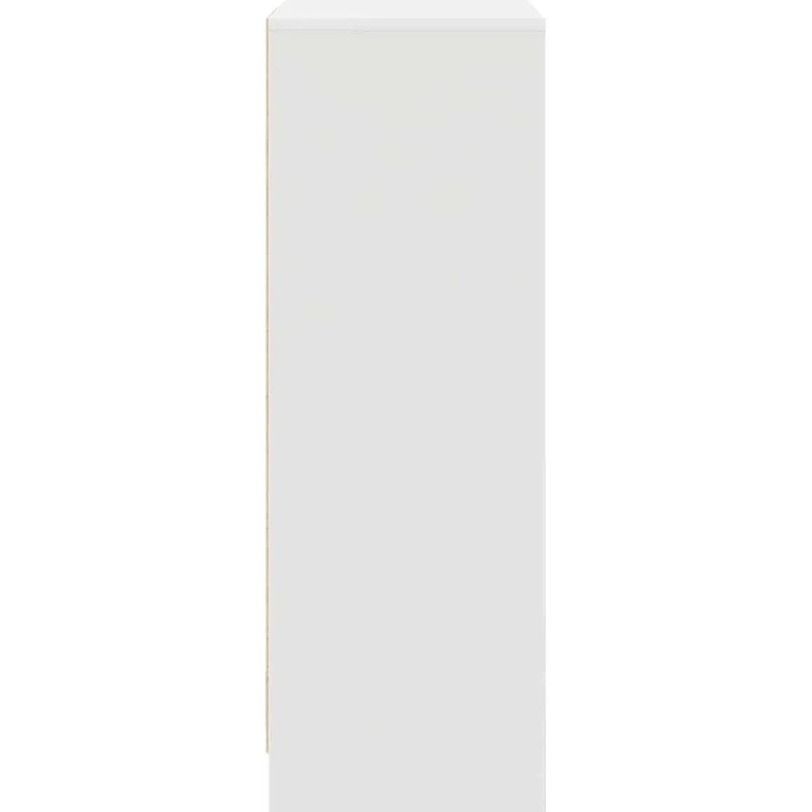 Aparador Rosal 2 puertas + 2 cajones + compartimento blanco 90x73x31 cm